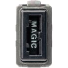 BTICINO - Base de seguridad 2P+T Magic - 16A/230V - 1 módulo - Marfil