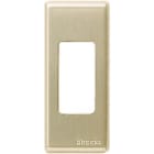 BTICINO - Placa embellecedora Magic de color oxidal de 1 módulo perfilería