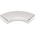 LEGRAND - Ángulo plano con tapa OMEGA - 400x100- Gris RAL 7030