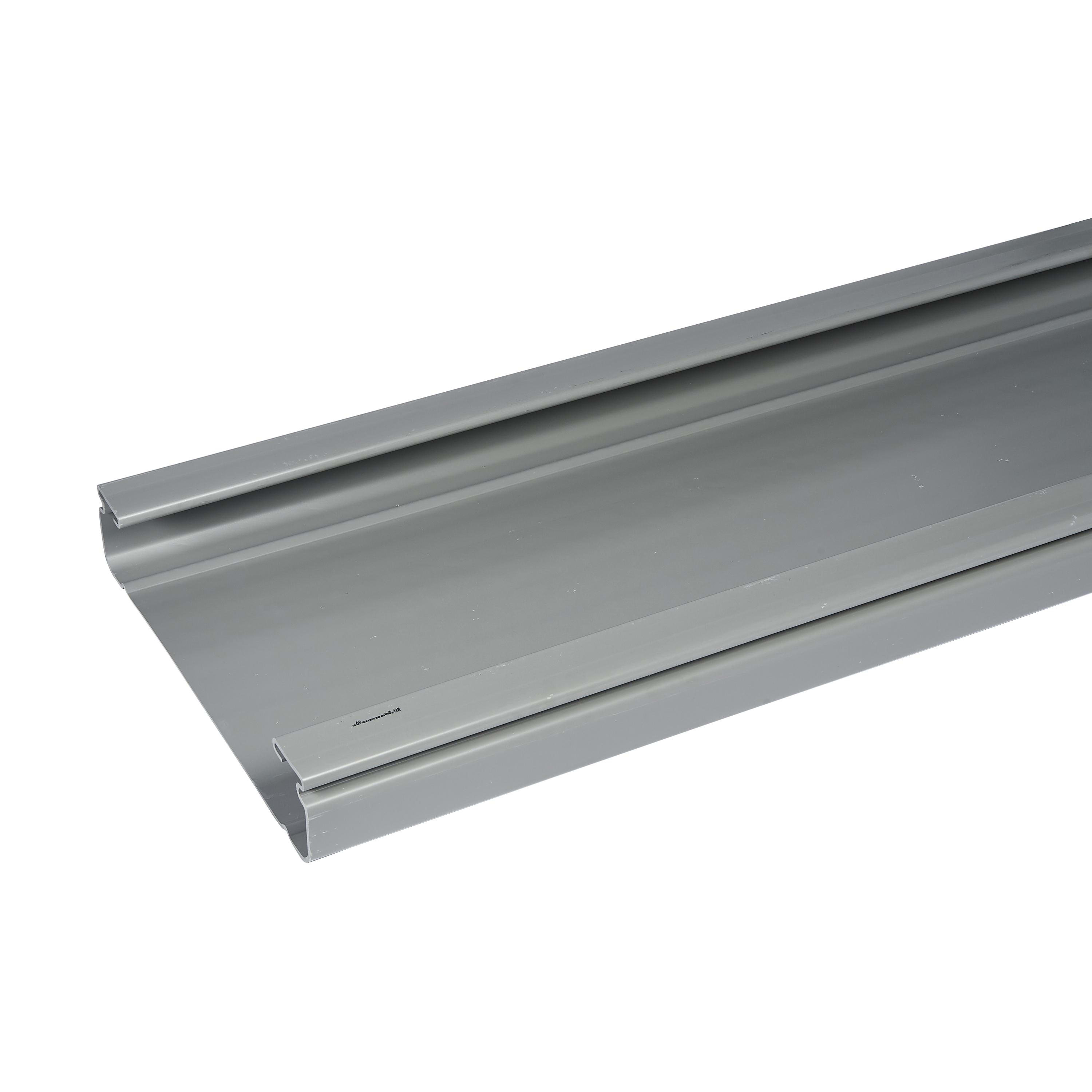 LEGRAND - Bandeja portacables OMEGA - 500x100 - Lisa - 3 mt - Gris RAL7030