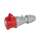 LEGRAND - Base aérea P17 PRO. 3P+T, 16A, 380/415 V~, IP44. Color rojo
