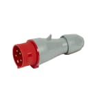 LEGRAND - Clavija aérea P17 PRO. 3P+N+T, 16A, 380/415 V~, IP44. Color rojo