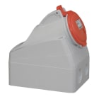 LEGRAND - Base mural de superficie P17 PRO. 3P+T, 16A, 380/415 V~, IP44. Color rojo