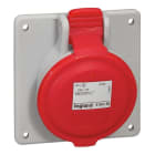 LEGRAND - Bases para cuadros entreejes unificado P17 PRO. 3P+T, 16A, 380/415V~, IP44. Color rojo