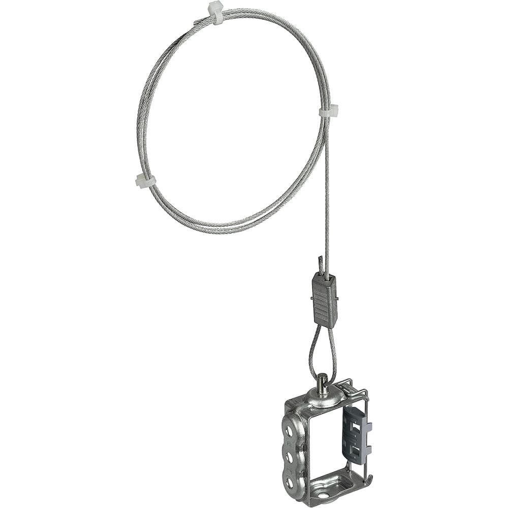 ZUCCHINI - Brida fijación LBA + cable acero 3m