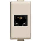 BTICINO - Base RJ45 Magic - Cat. 6 - UTP - 1 módulo - Marfil