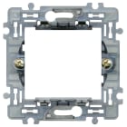 BTICINO - Soporte de tornillos para placas Màtix 2 módulos