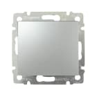 LEGRAND - Pulsador Valena - 10A - 230 V~ - Aluminio brillante