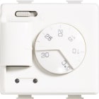 BTICINO - Termostato de ambiente con conmutador "verano/inverno" Màtix 2A -230V - 2 módulos - Blanco