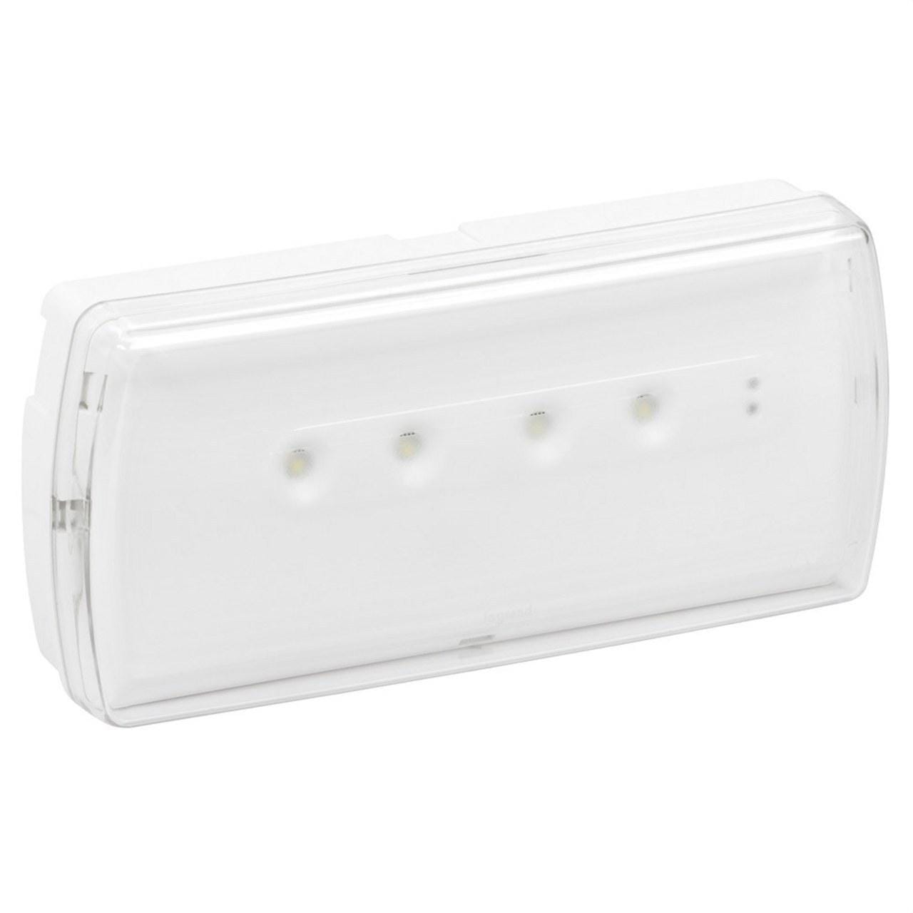 LEGRAND - Luminaria de emergencia URA21 LED - 350 lúmenes - 1h - No permante