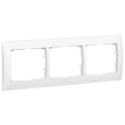 LEGRAND - Marco 3 elementos horizontal armonía GALEA blanco
