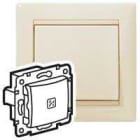 LEGRAND - Conmutador Valena - luminoso - 16 AX - 250V~ - Marfil