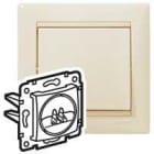 LEGRAND - Base de altavoces Valena - simple - Marfil