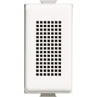 BTICINO - Zumbador Màtix - 8VA 230Vca - 74dB - 1 módulo - Blanco