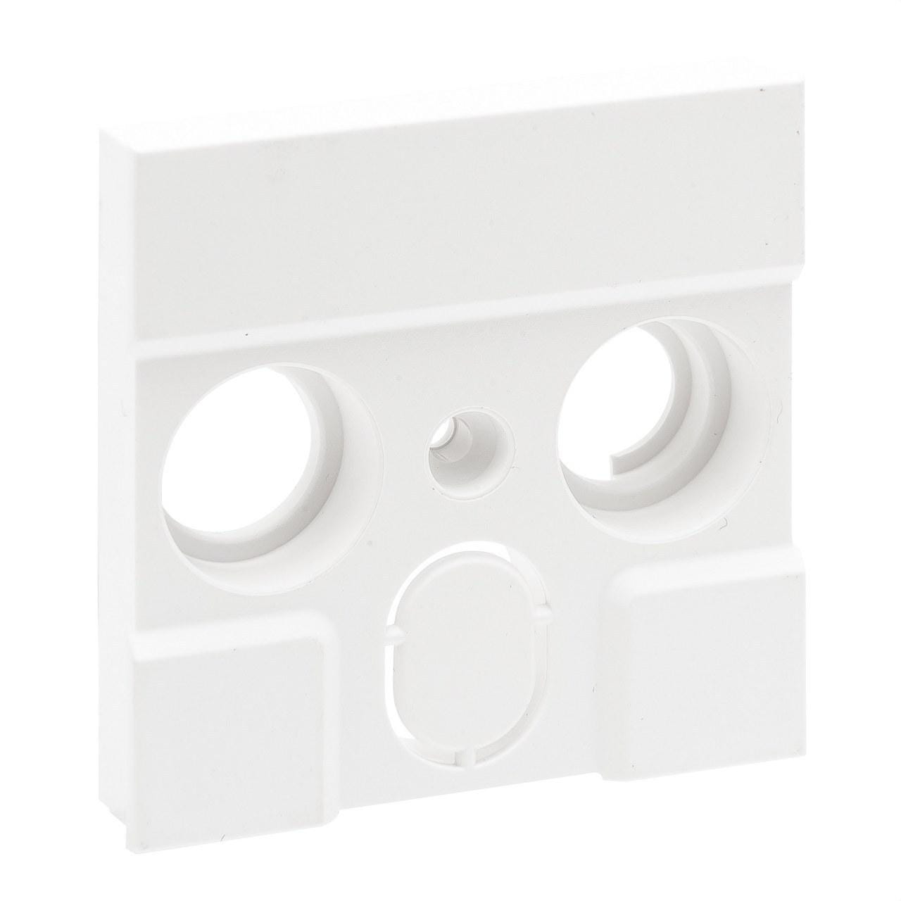 LEGRAND - Adaptador para bases de televisión de otros fabricantes Niloé Step, blanco mate