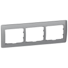 LEGRAND - Marco 3 elementos horizontal armonía GALEA aluminio