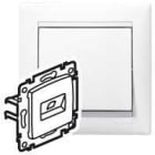 LEGRAND - Base RJ45 Valena - Cat.6 - UTP - simple - montaje con tornillos - Blanco