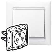 LEGRAND - Base TV-R-SAT intermedia - Valena - 14 dB - 2400 MHz - Blanco