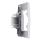 LEGRAND - Placa Niloé Step, 1 elemento, blanco mate