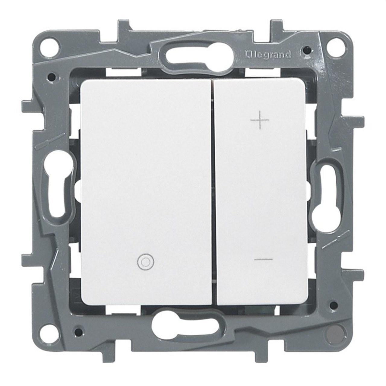LEGRAND - Regulador pulsador 400W universal blanco