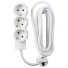 LEGRAND - Base múltiple STD 3x2P + TT cable 3m sin interruptor