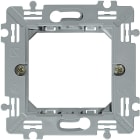 BTICINO - Soporte de tornillos para placas Luna 2 módulos