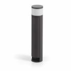 DOPO - BALIZA LUA IP44 G9 2,5W 3000K 160LM CON 2 TOMAS ENCHUFE IP44 ANTRACITA