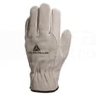 DELTA PLUS - Guante ajustable vacuno/serraje vuelta gris 8