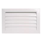 AIRZONE - Rejilla retorno lamas grande clip 500x100mm blanco