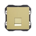 SIMON - Tapa SIMON 270 RJ45 con conector bronce