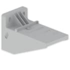 UNEX - 66 SOPORTE HORIZONTAL AISLANTE GRIS RAL7038 100 U4