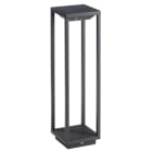 DOPO - Baliza solar SOLEI IP54 LED 2,2W 231lm antracita