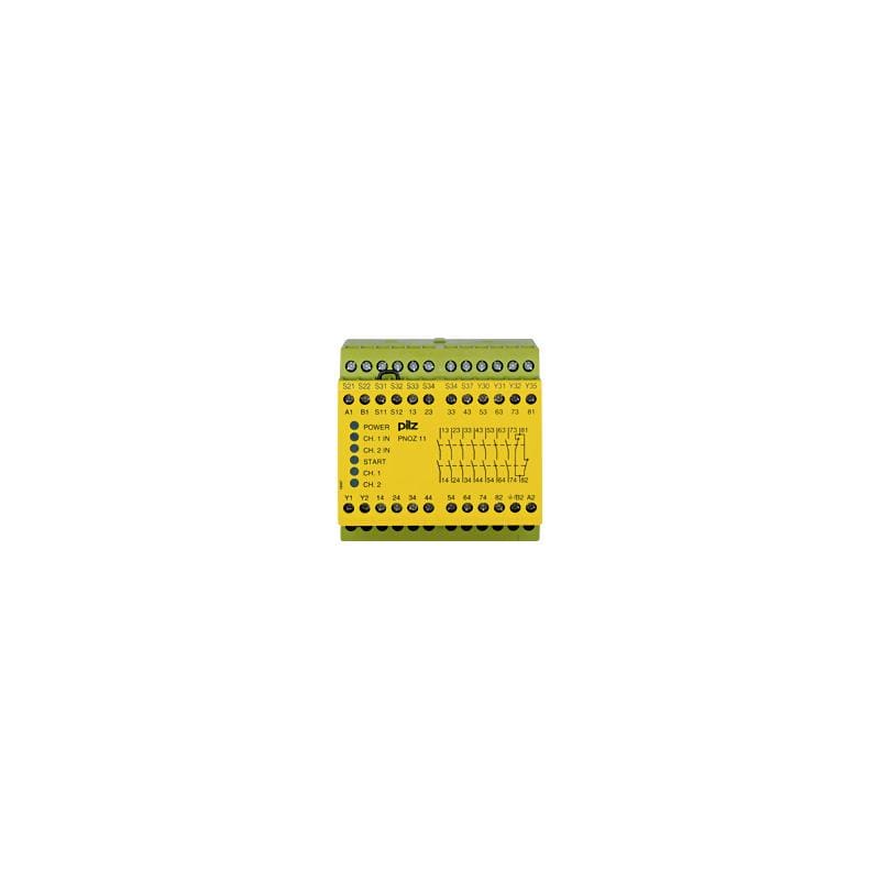 PILZ - PNOZ 11 110-120VAC 24VDC 7N/O 1N/C