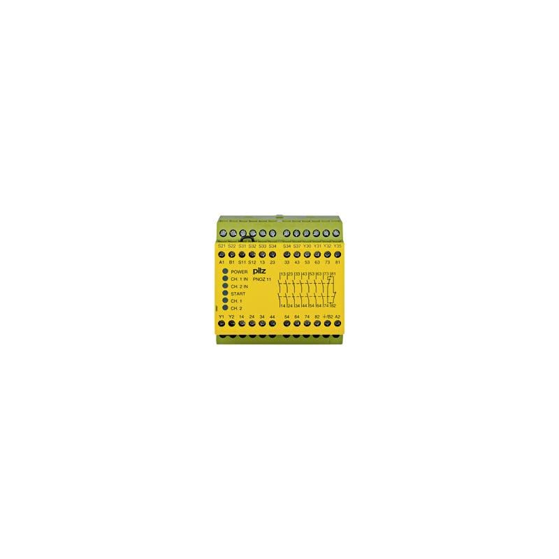 PILZ - PNOZ 11 230-240VAC 24VDC 7n/o 1n/c