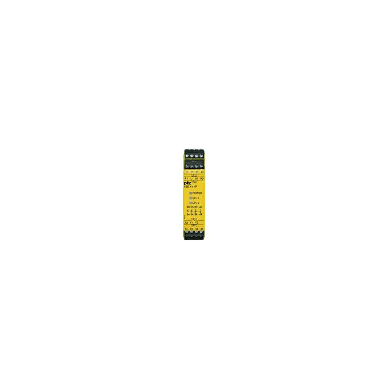PILZ - PZE X4.1P 24VDC 4n/o