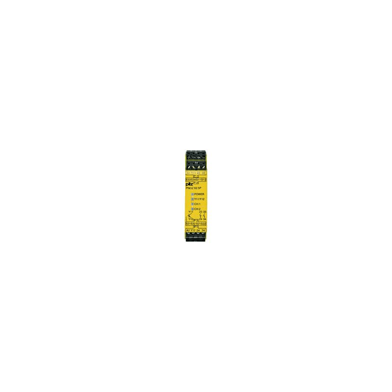 PILZ - PNOZ X2.5P 24VDC 2n/o 1so