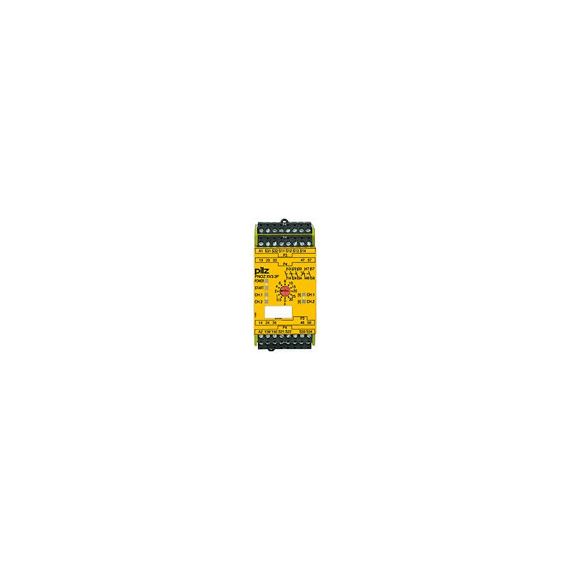 PILZ - PNOZ XV3.3P 30/24VDC 3N/O 2N/O T