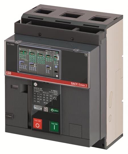 ABB - Interruptor automático de bastidor abierto E1.2N/E9 1250 Ekip Dip LSI 3P F F 800V AC
