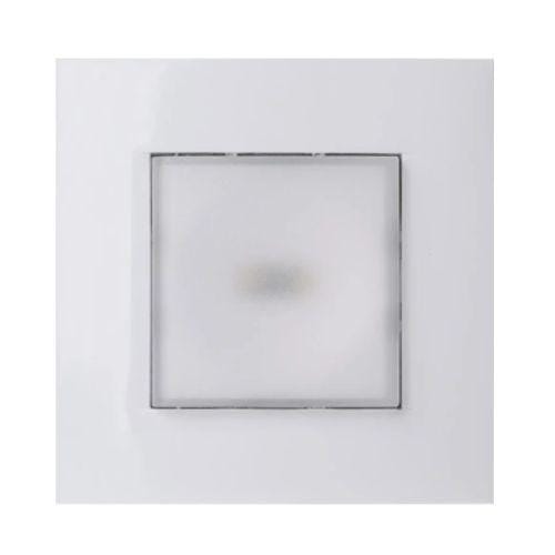 SAGELUX - Empotrable cuadrado EVEREST SC Y-G 1H NP 850 blanco