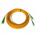 TELEVES - Latiguillo duplex de fibra óptica preconectorizado SC/APC monomodo (SM) LSFH y Euroclase Dca de interior 20m