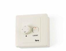 FARO - REGULADOR PARED C/3 VELOCIDADES BL.