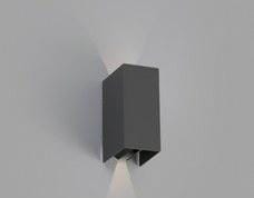FARO - APLIQUE BLIND LED 2X3W 3000K GR.