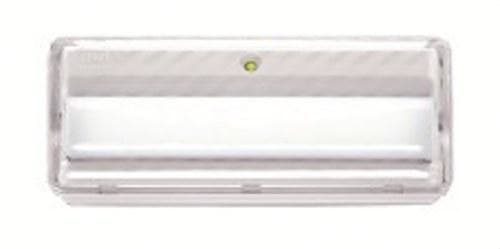 LUZNOR - Luminaria emergencia L LED 353lm 1h difusor opal fuerte