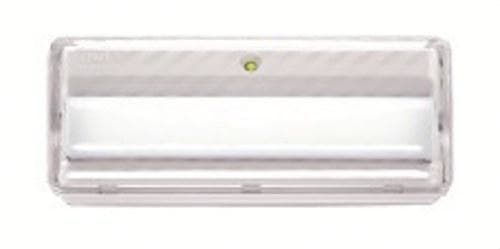 LUZNOR - Luminaria emergencia serie L LED 470lm 1h difusor transparente