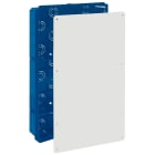 SOLERA - Caja de conexión de empotrar en tabique hueco 300x500x60mm tapa con tornillos fijación garras