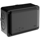 SOLERA - Caja estanca Ybox de conexión 153x110x65mm sin conos marca N (Aenor), negro