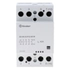 FINDER - Contactor modular SERIE 22, 4NA 40A AgSnO2, 24V AC/DC, indicador mecánico (emb.1u)
