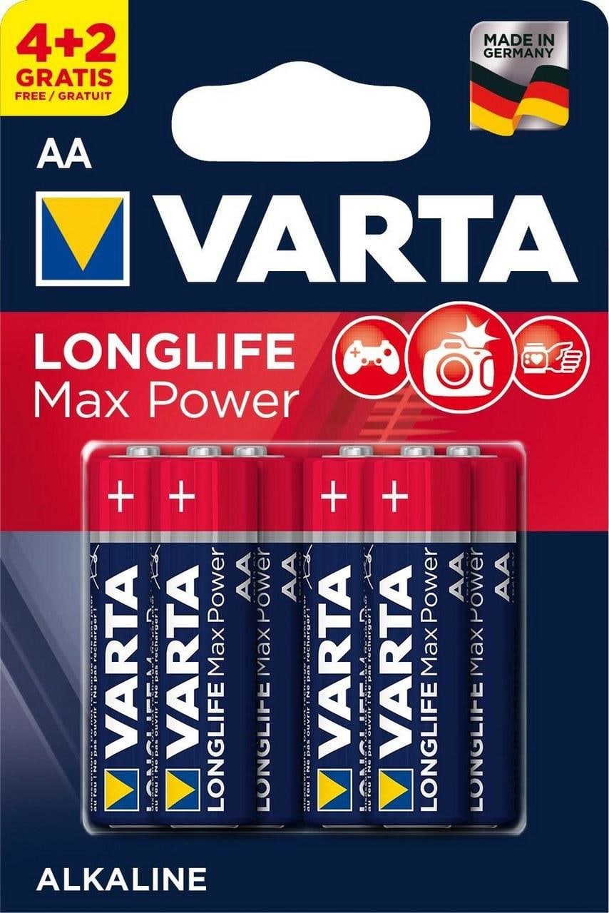 VARTA - PILA ALCALINA MAXI-TECH LR06 (4+2U)
