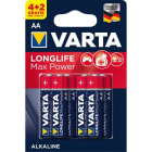 VARTA - PILA ALCALINA MAXI-TECH LR06 (4+2U)
