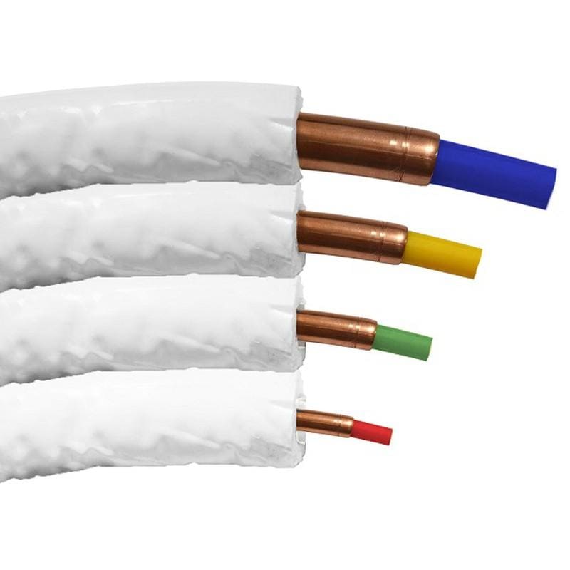 VECAMCO - Kit 4 bobinas rojo / verde / amarillo / azul diámetro 4-7-10-12mm 1/4-3/8-1/2-5/8" 4000mm